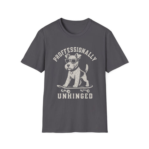 Skateboard Wire Fox Terrier Tee