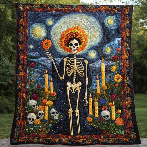 Skeleton Star Quilt Blanket