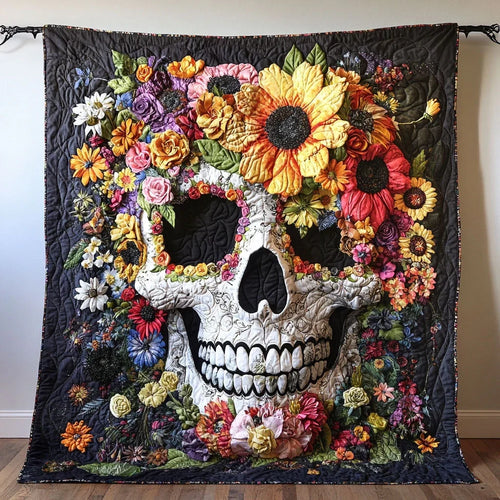 Skull Quilt Blanket