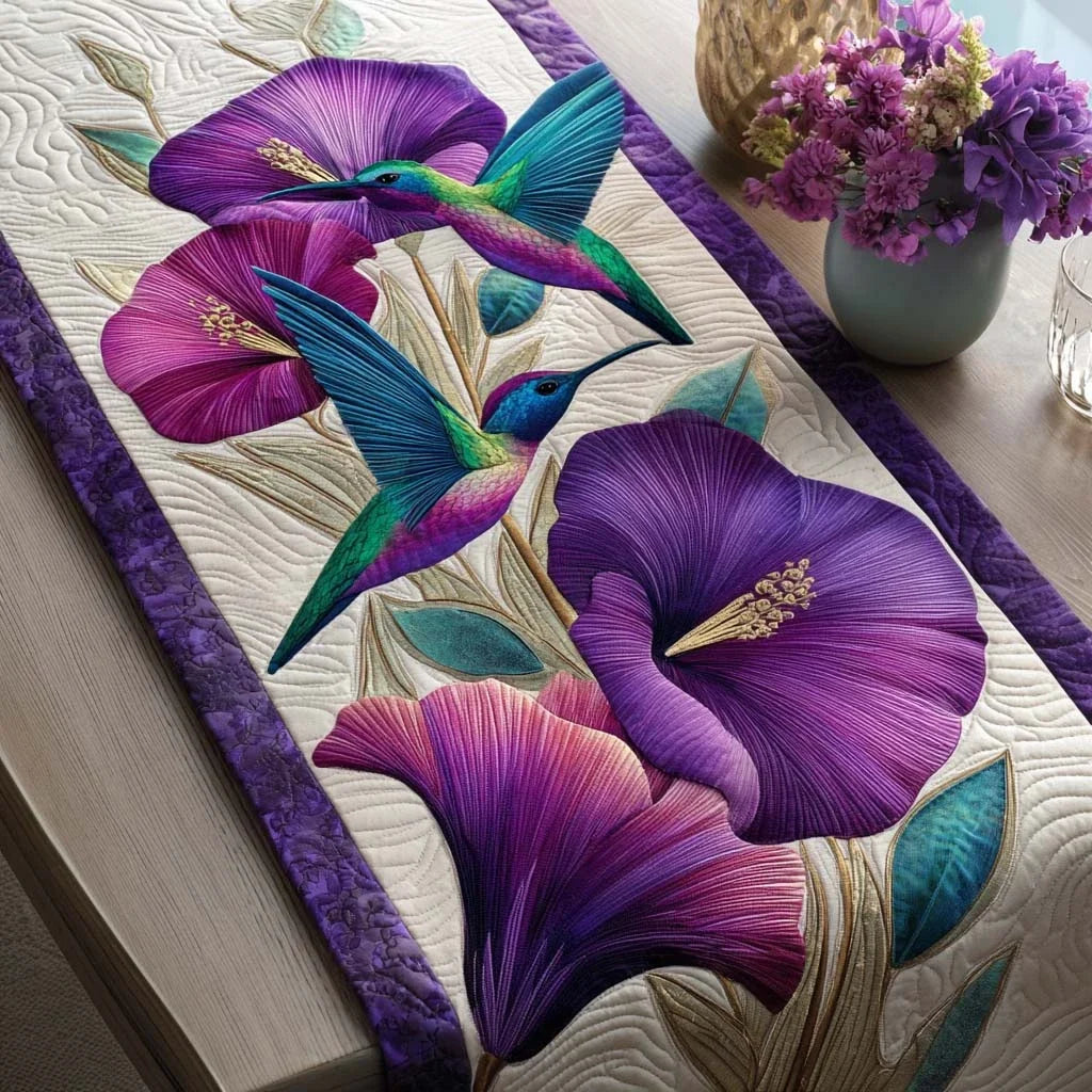 Sky Acrobat Quilted Table Runner