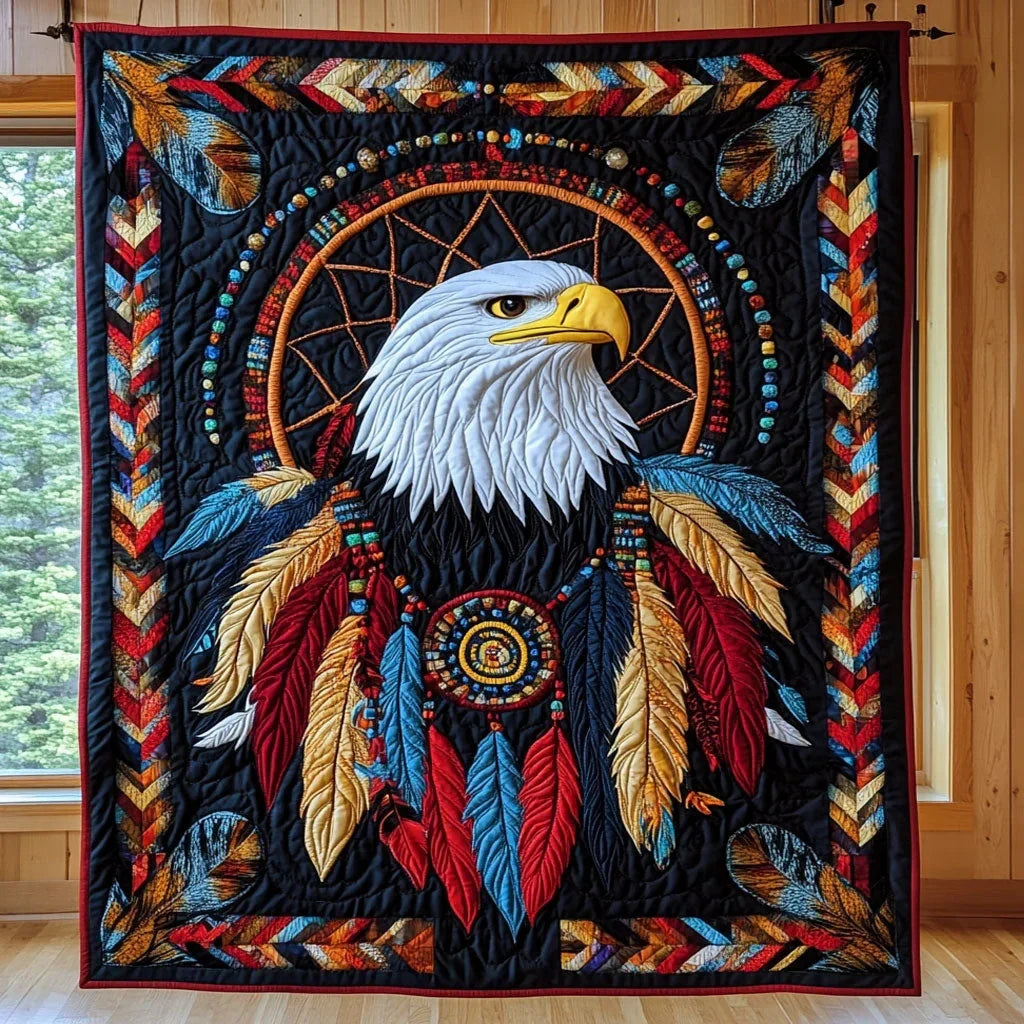 Sky Sentinel Quilt Blanket