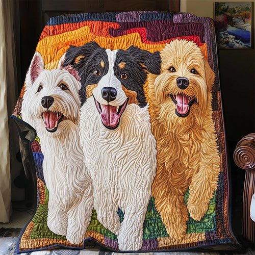 Smiling Pack Quilt Blanket