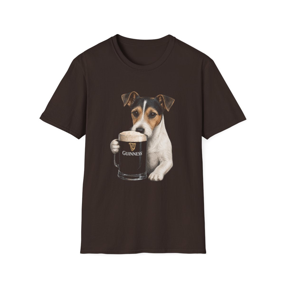 Smooth Fox Terrier With A Pint Tee