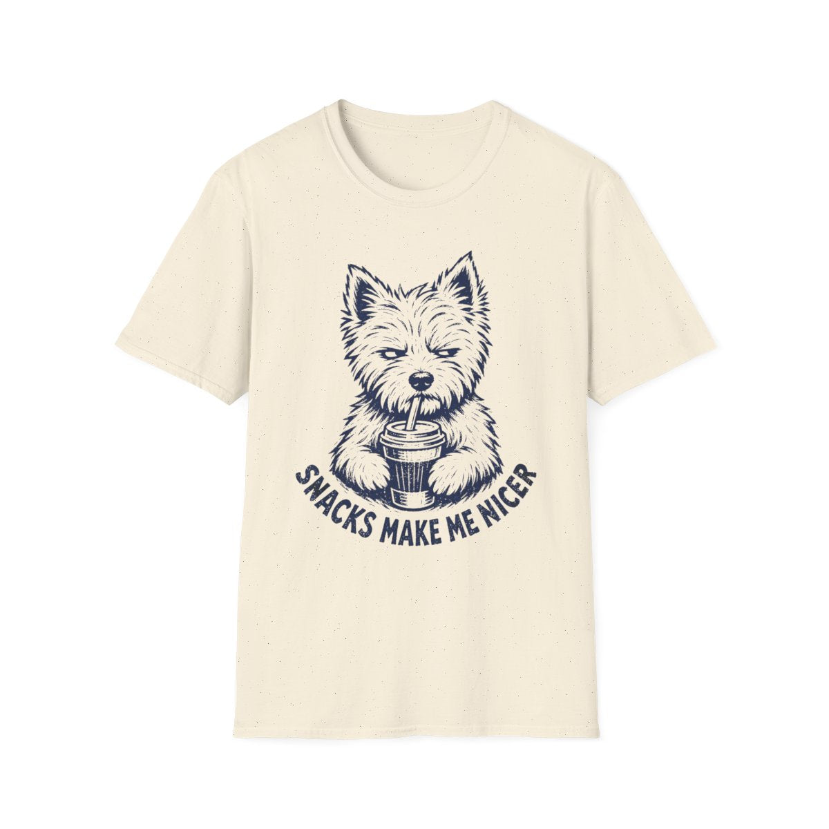 Snacks Make Me Nicer Tee