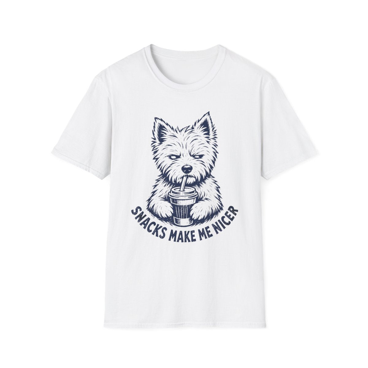 Snacks Make Me Nicer Tee
