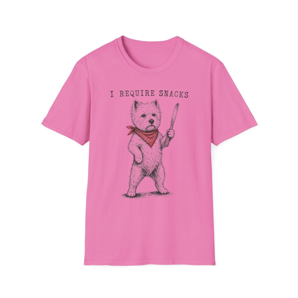 Snacks Or Else Westie Tee