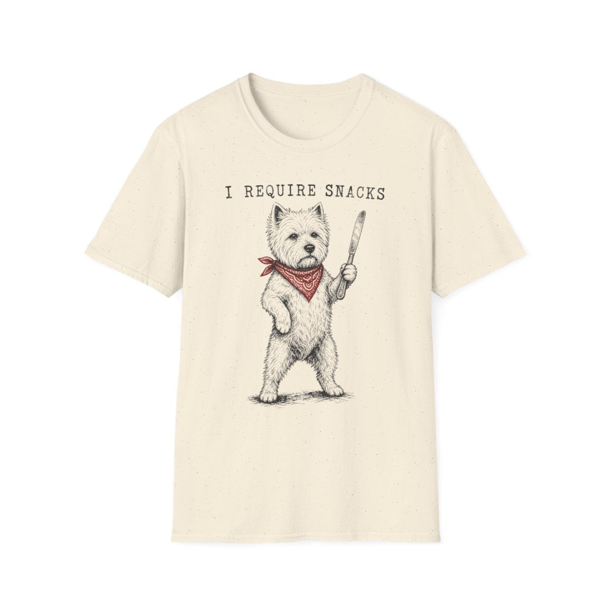Snacks Or Else Westie Tee