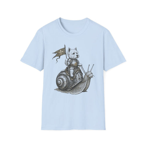 Snail Knight Westie Tee