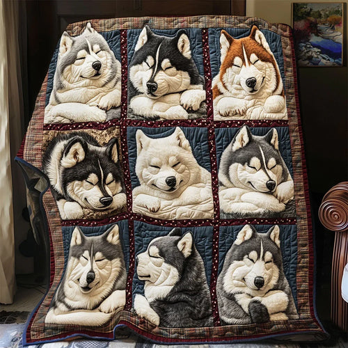 Snooze Squad Quilt Blanket