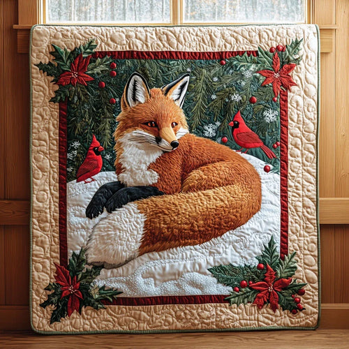 Snow Gleam Quilt Blanket