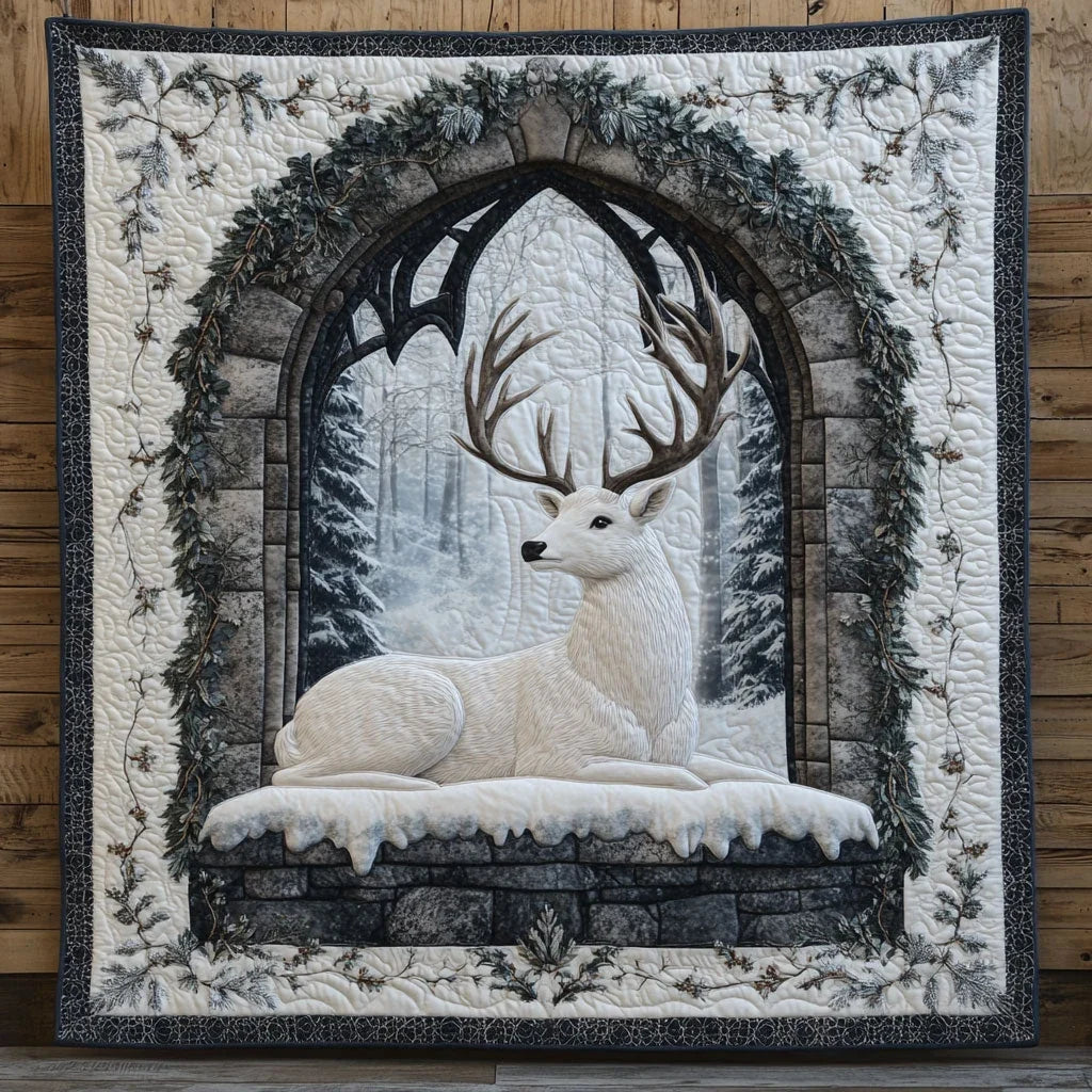 Snow Horn Quilt Blanket