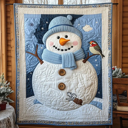 Snow Smile Quilt Blanket