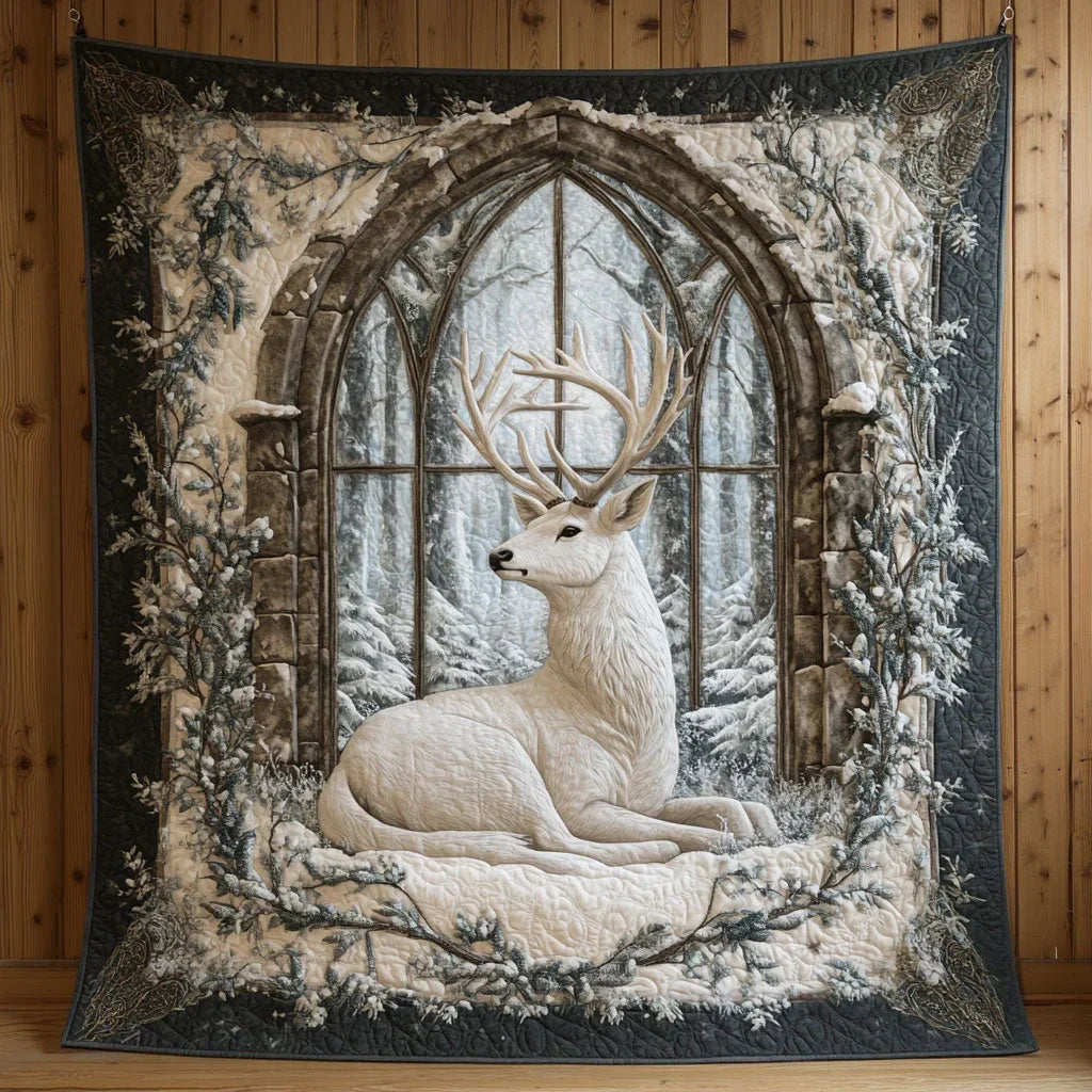 Snowborn King Quilt Blanket