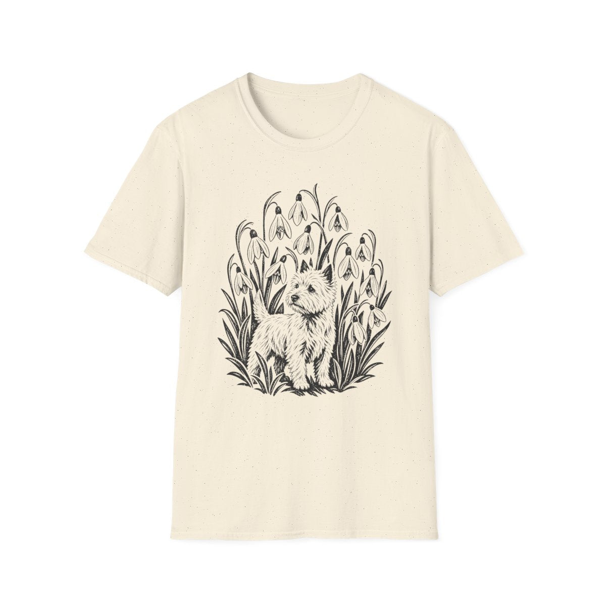 Snowdrop Westie Tee