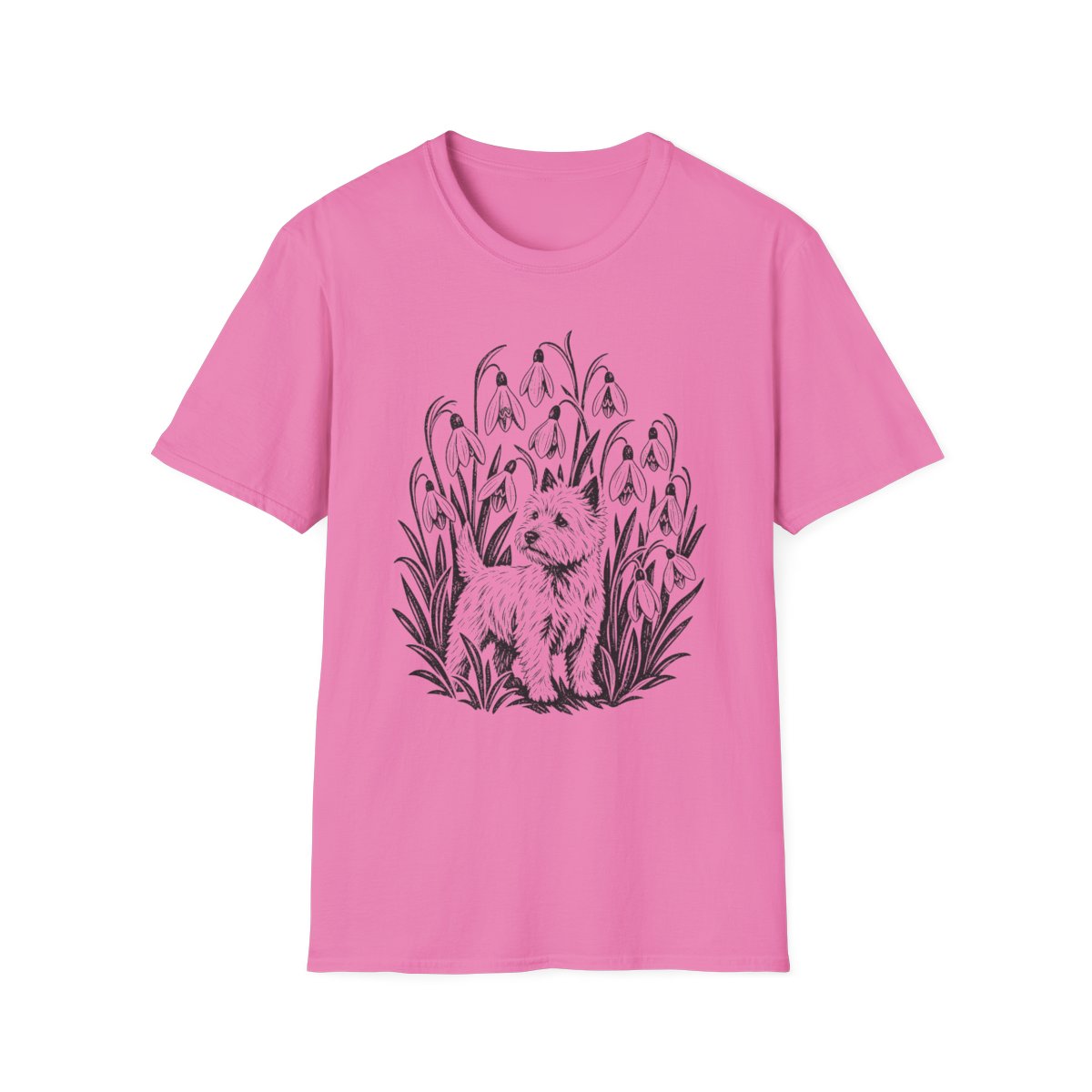 Snowdrop Westie Tee