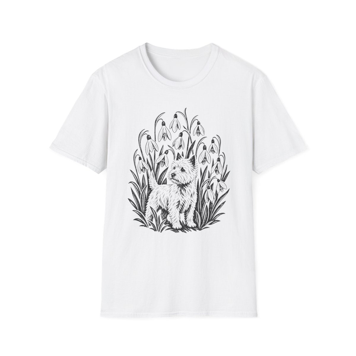 Snowdrop Westie Tee