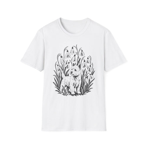 Snowdrop Westie Tee