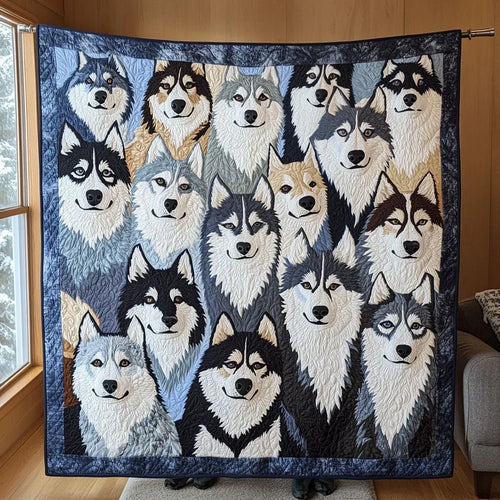 Snuggle Husky Quilt Blanket