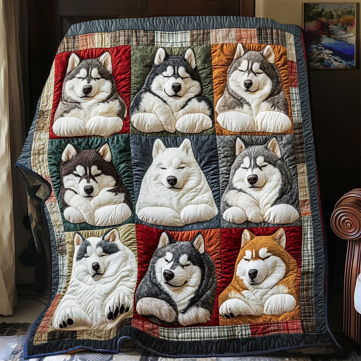 Snuggle Tails Quilt Blanket