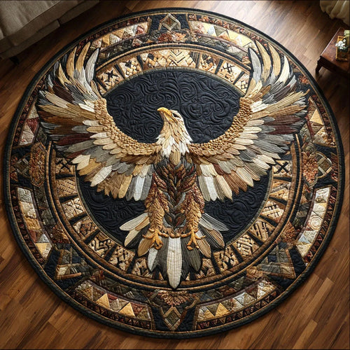 Soaring Spirit Quilted Round Mat