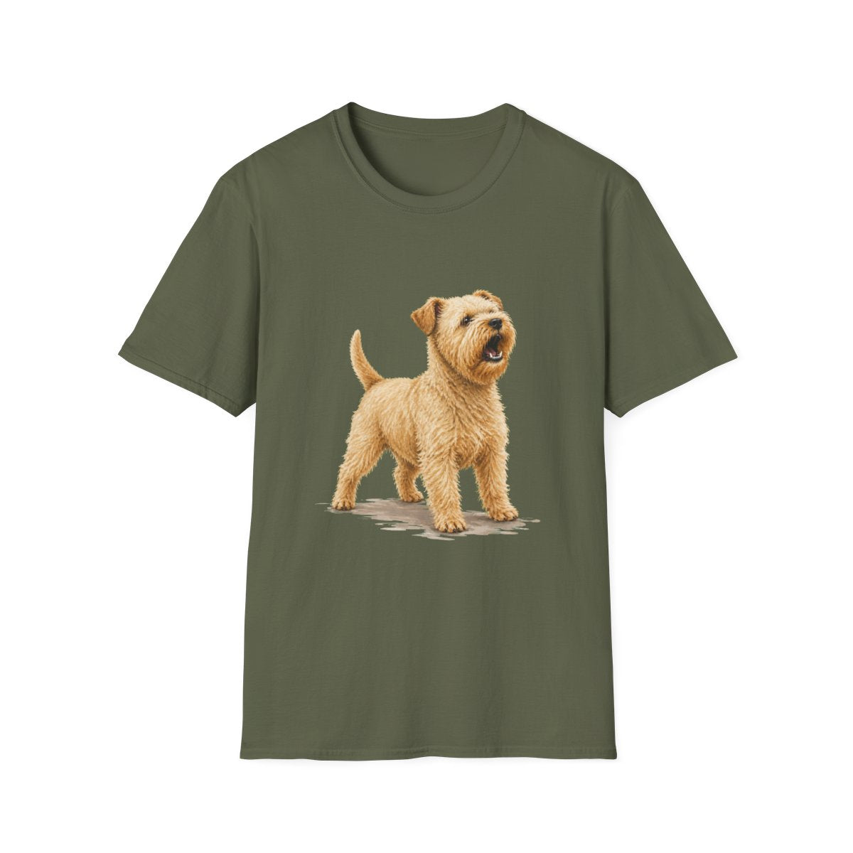 Soft Coated Wheaten Terrier Head Of Security Tee