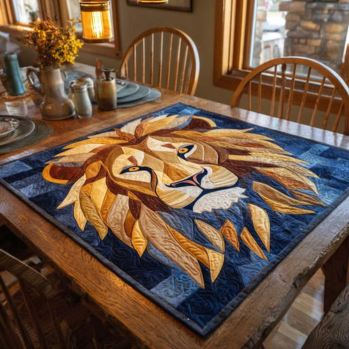 Solar Roar Quilted Table Topper