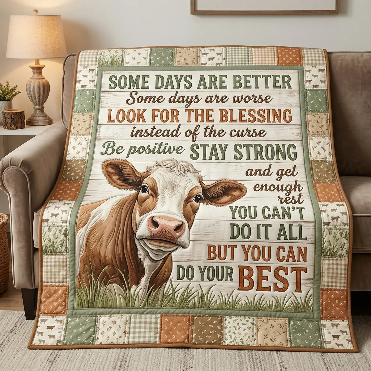 Some Days Are Better Quilt Blanket