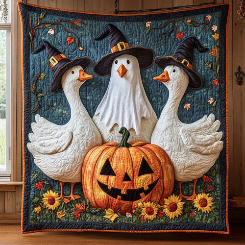 Spellbound Ducklings Quilt Blanket