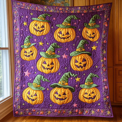 Spells And Smiles Quilt Blanket