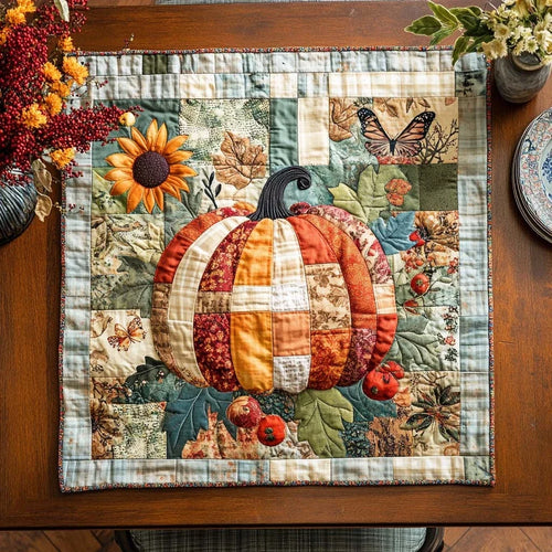Spice Lane Quilted Table Topper