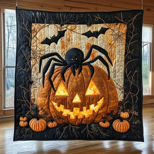 Spider Lantern Quilt Blanket