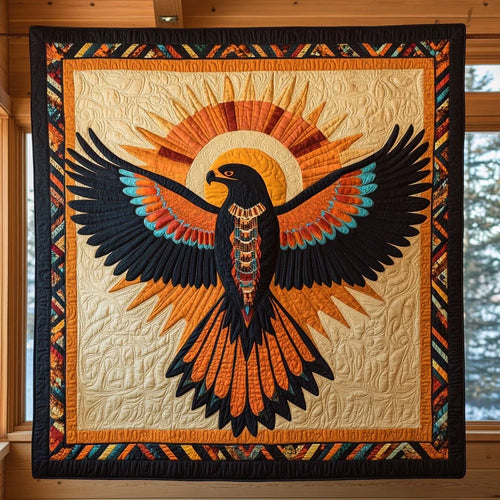 Spirit Of The Sky Quilt Blanket