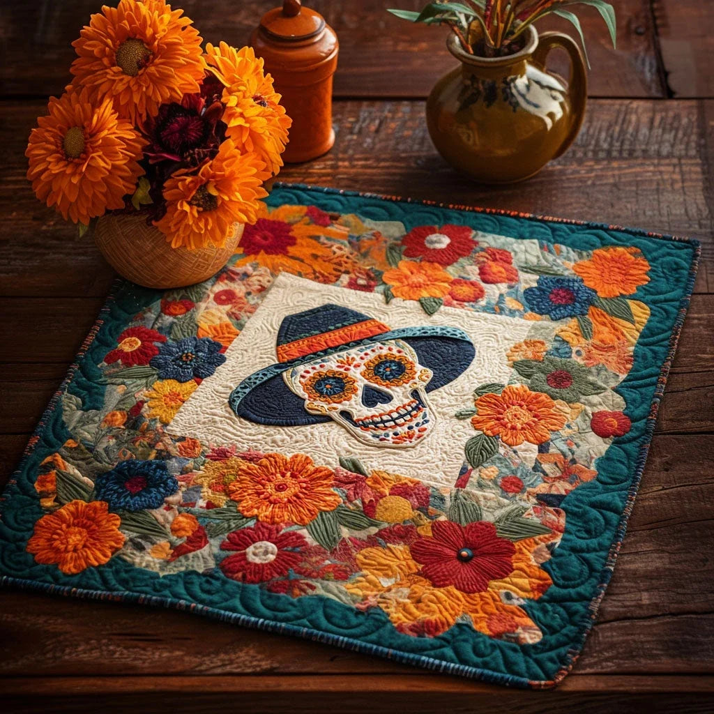 Spirit Parade Quilted Table Topper