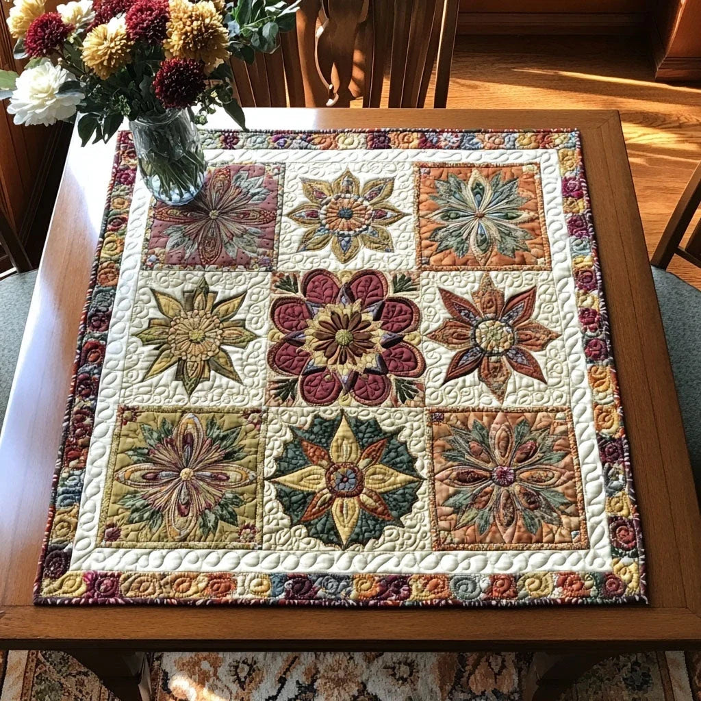 Spirit Radiance Quilted Table Topper