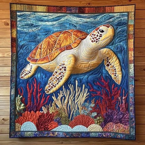 Spirit Under Sea Quilt Blanket