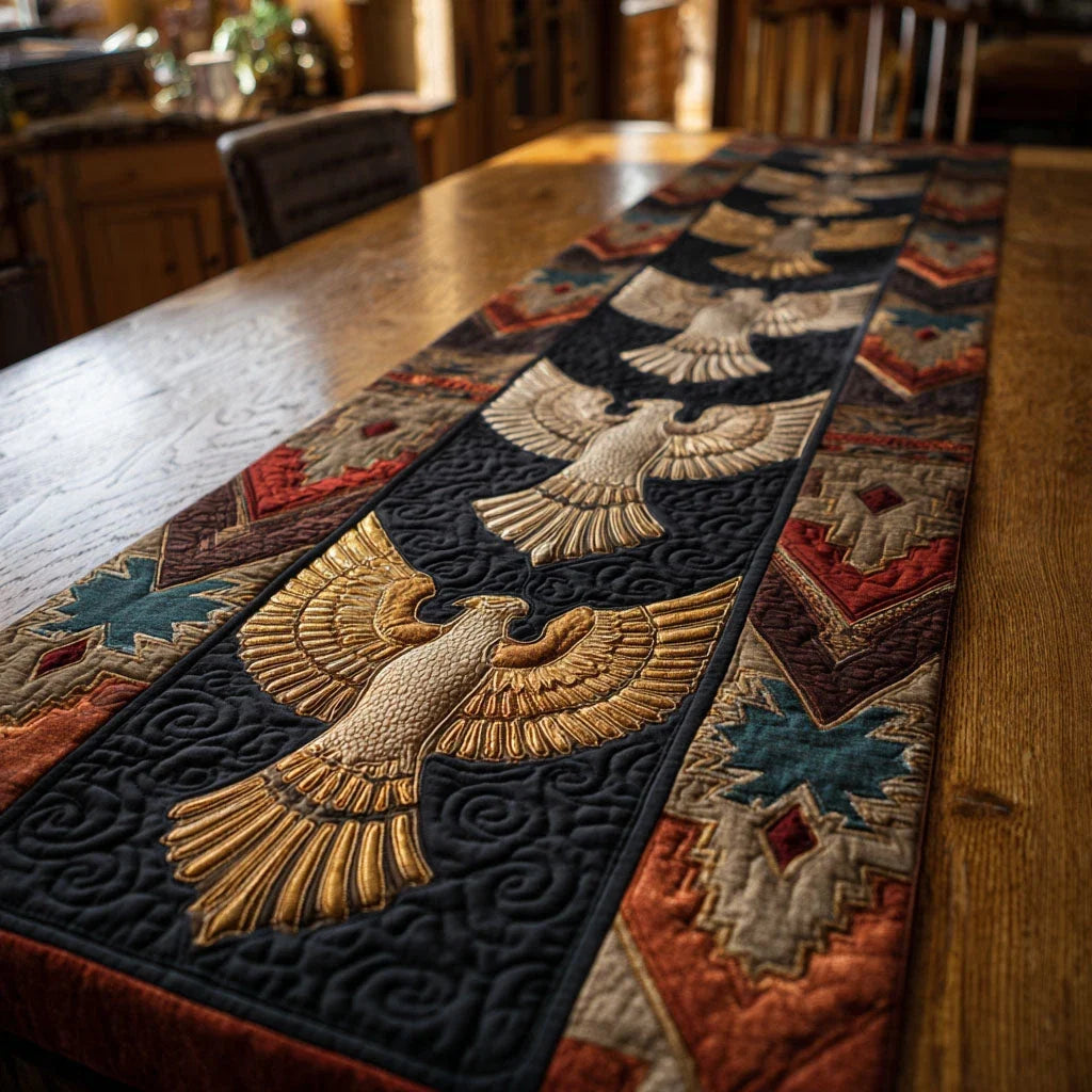 Spirit Wings Quilted Table Runner