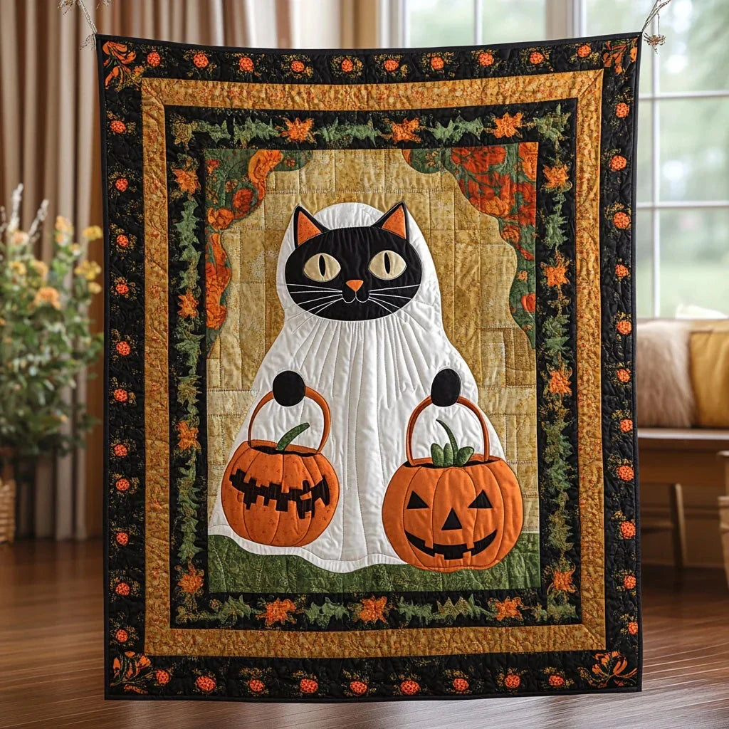 Spooky Charm Quilt Blanket