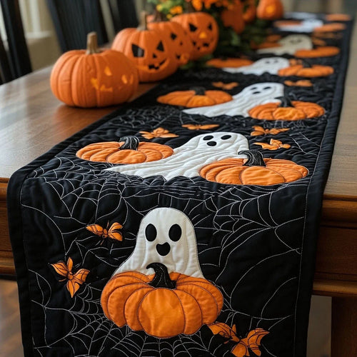 Spooky Spellcaster Quilted Table Runner