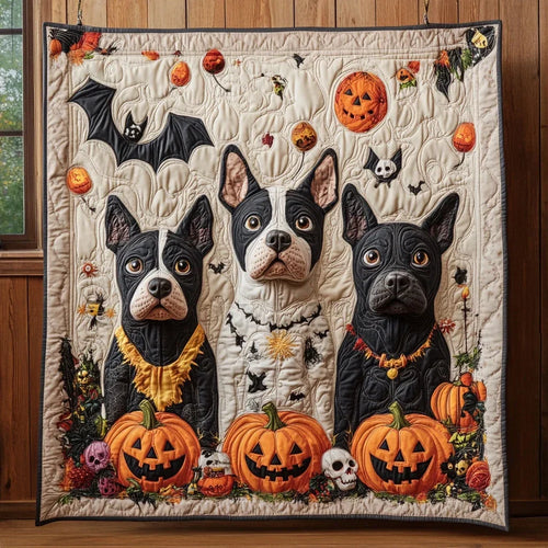 Spooky Squad Quilt Blanket