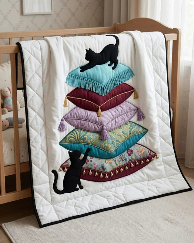 Stack on Stack Quilt Blanket - Quilted Blanket by Wild and Way