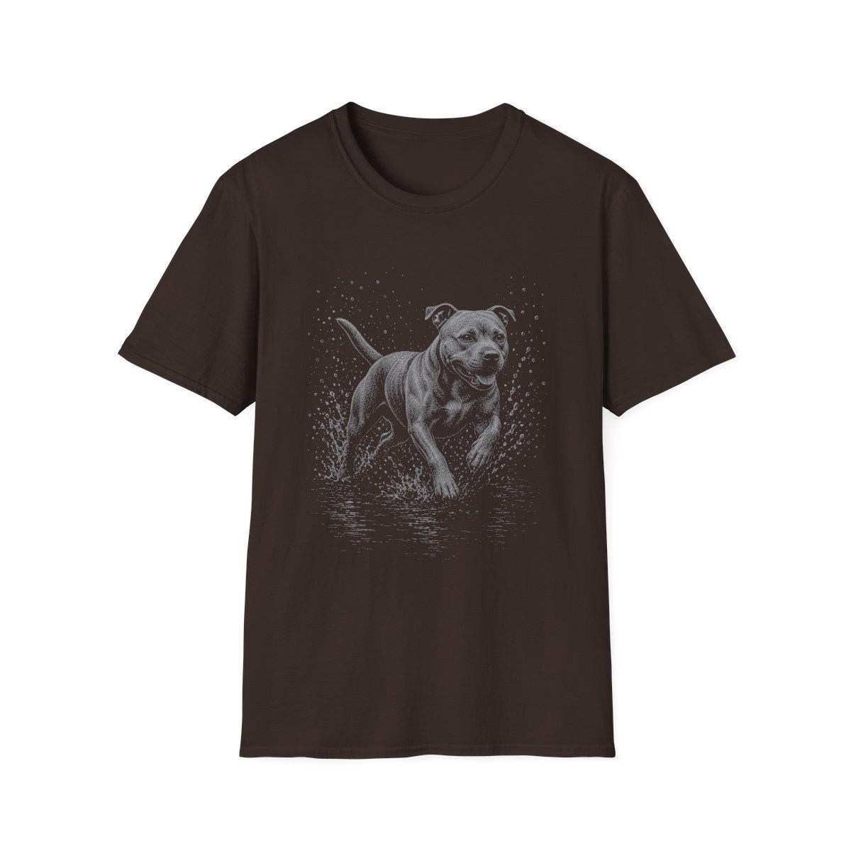 Staffordshire Bull Terrier Water Run Tee