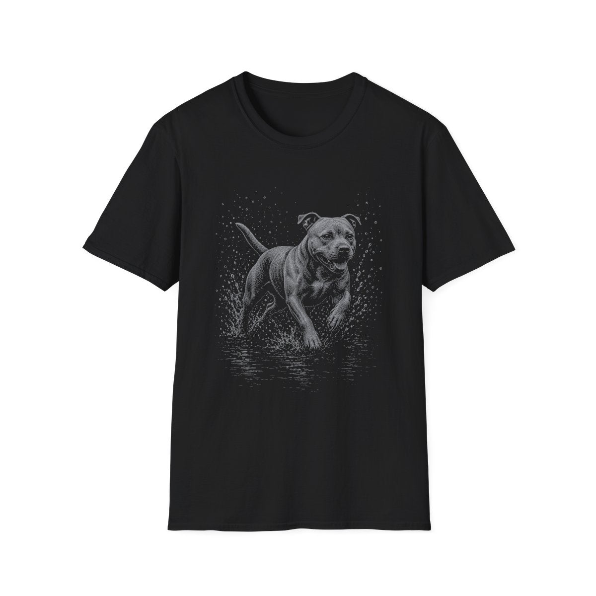 Staffordshire Bull Terrier Water Run Tee