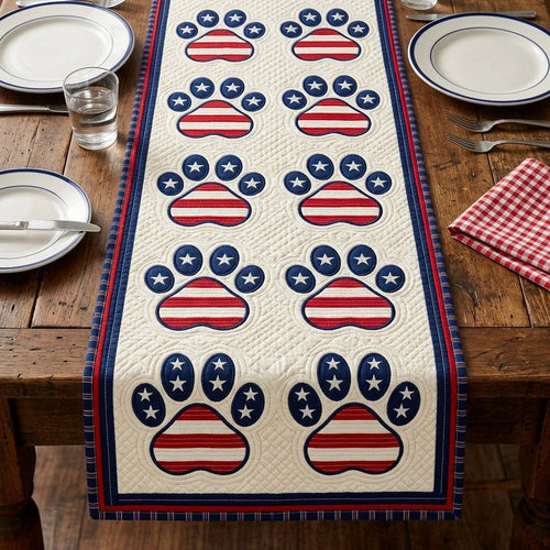 Star Heritage Quilted Table Runner