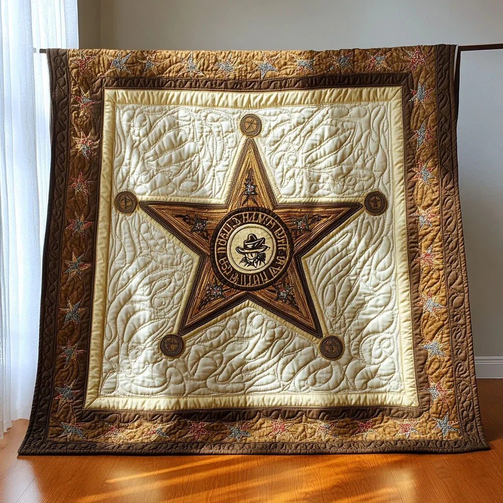 Star Of Justice Quilt Blanket