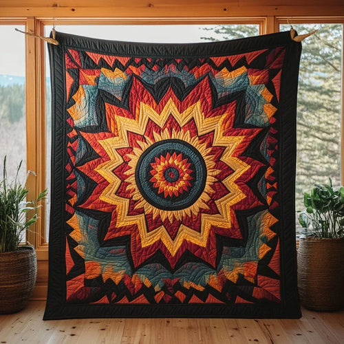 Starlight Ring Quilt Blanket