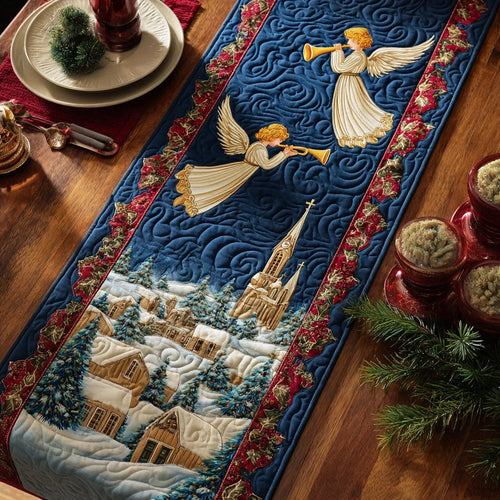 Starlit Blessing Quilted Table Runner