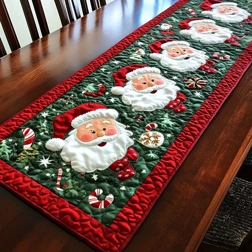 Starlit Snowfall Avenue Quilted Table Runner