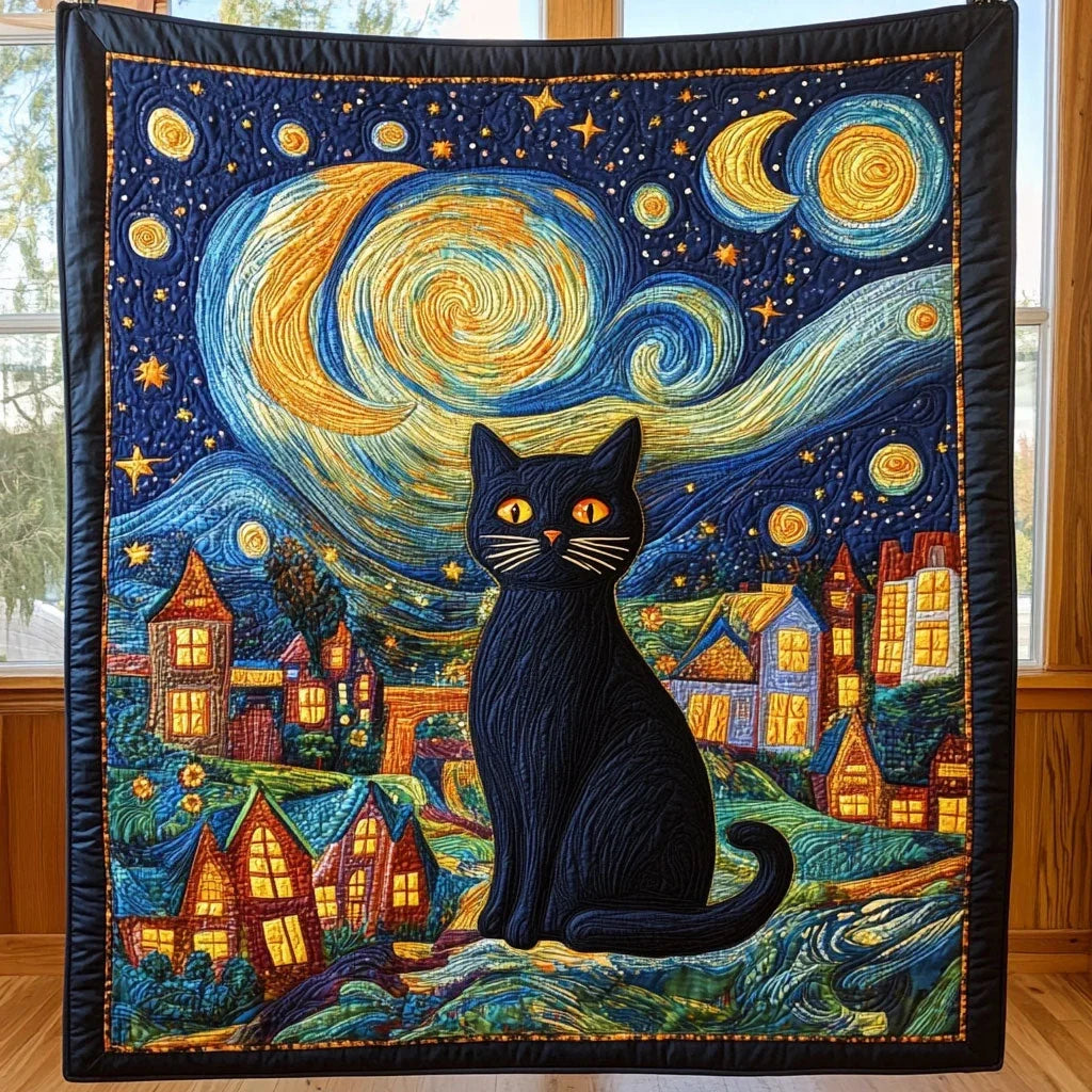 Starry Gaze Quilt Blanket