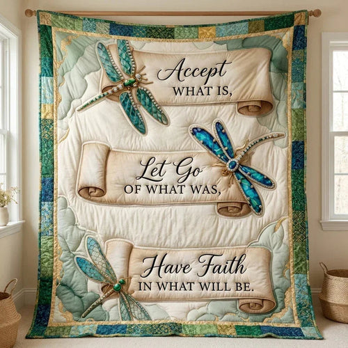 Still Waters Quilt Blanket - Quilted Blanket by Wild and Way