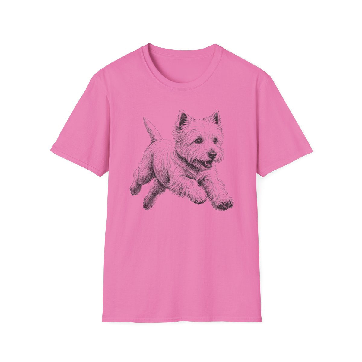 Stipple Sprint Westie Tee